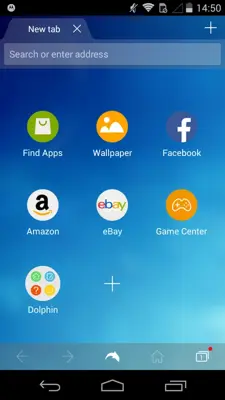 Dolphin Browser Express android App screenshot 5